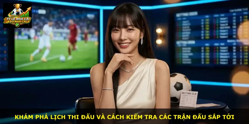 Khám phá lịch thi đấu và cách kiểm tra các trận đấu sắp tới